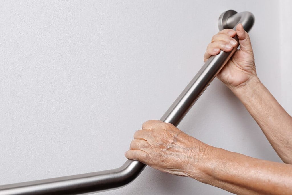 shower standing handle